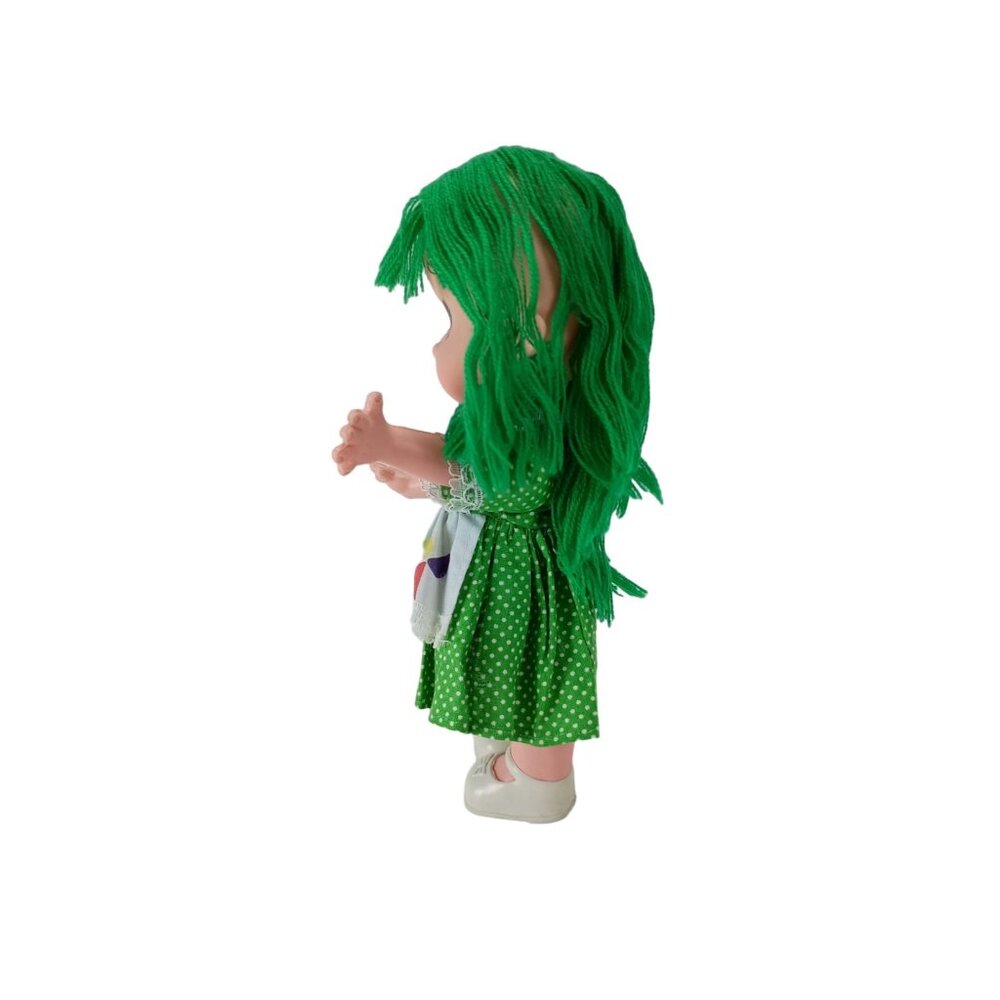 Eugene Doll 1981 Gum Drop Lime Green Yarn Hair Vintage - Picture 4 of 6